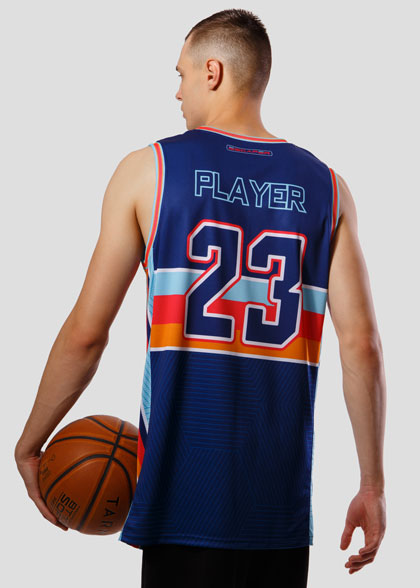 Баскетбольная майка с лампасом BSK-A12.1-SUBL